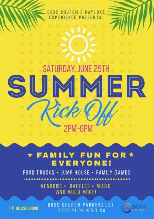 Boss church summer kickoff